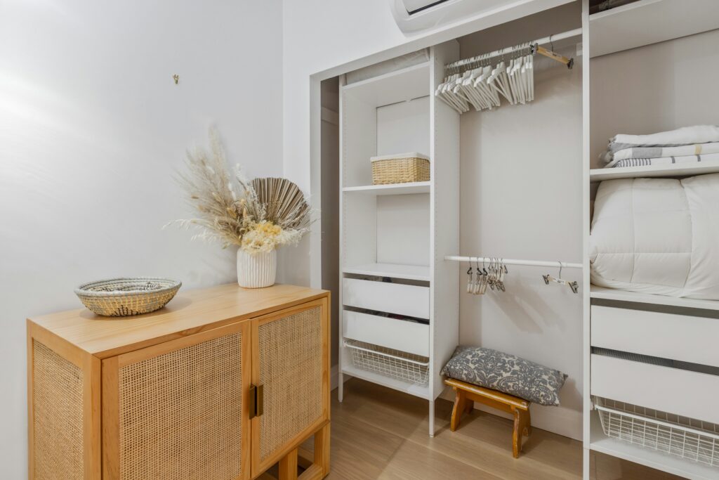 custom closet installation in California