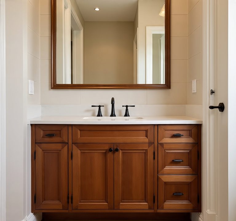 bath cabinet in county