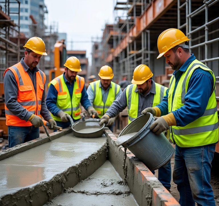 concrete work