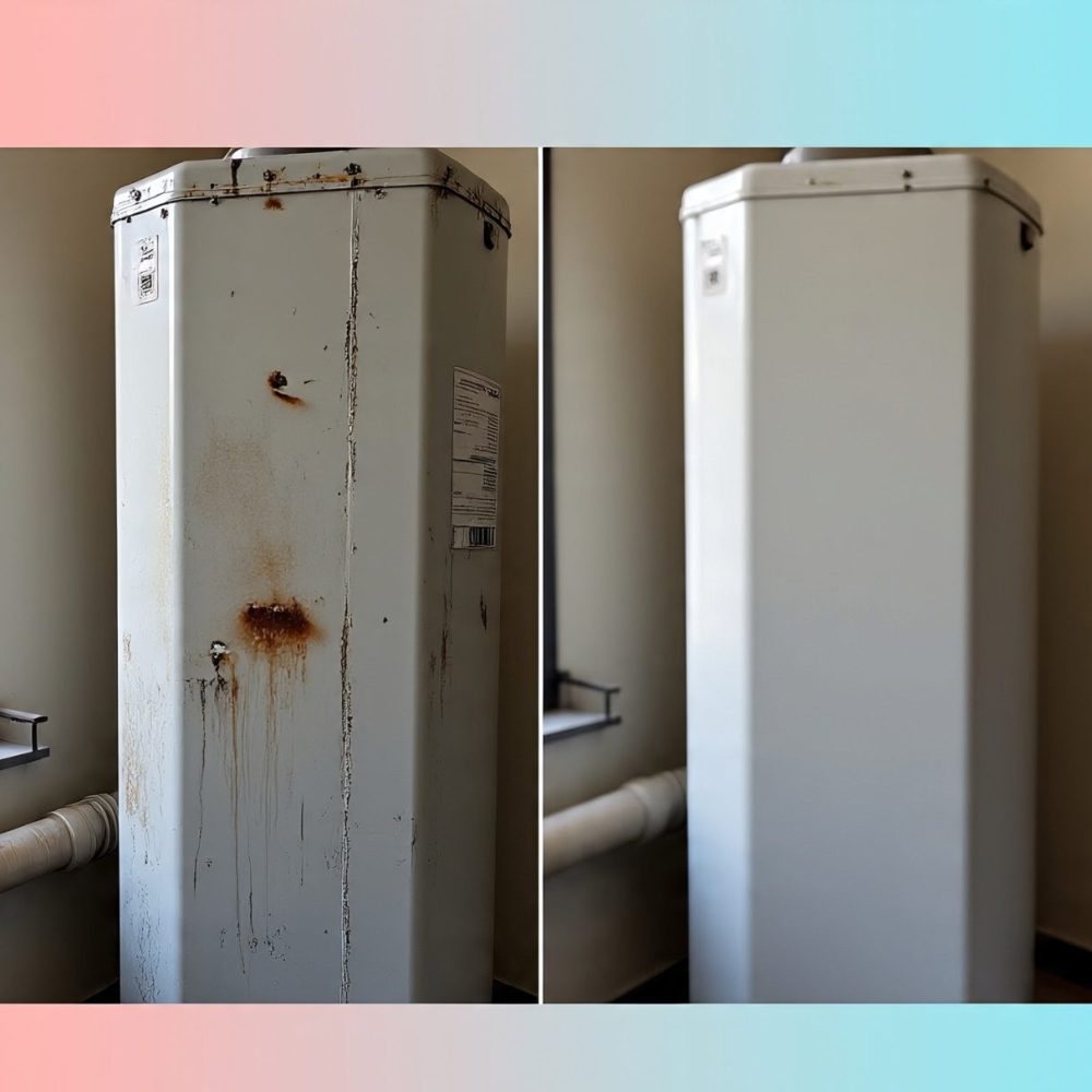 HVAC before after
