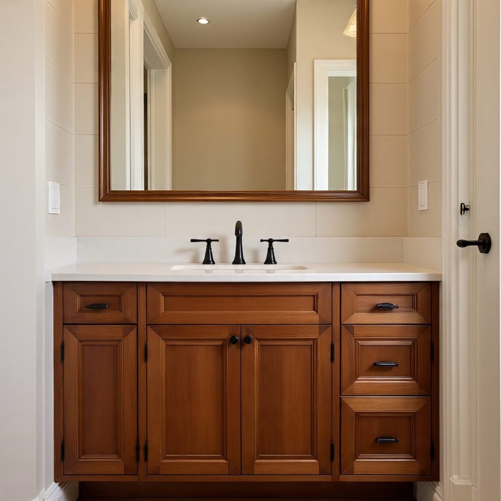 bath cabinet in county