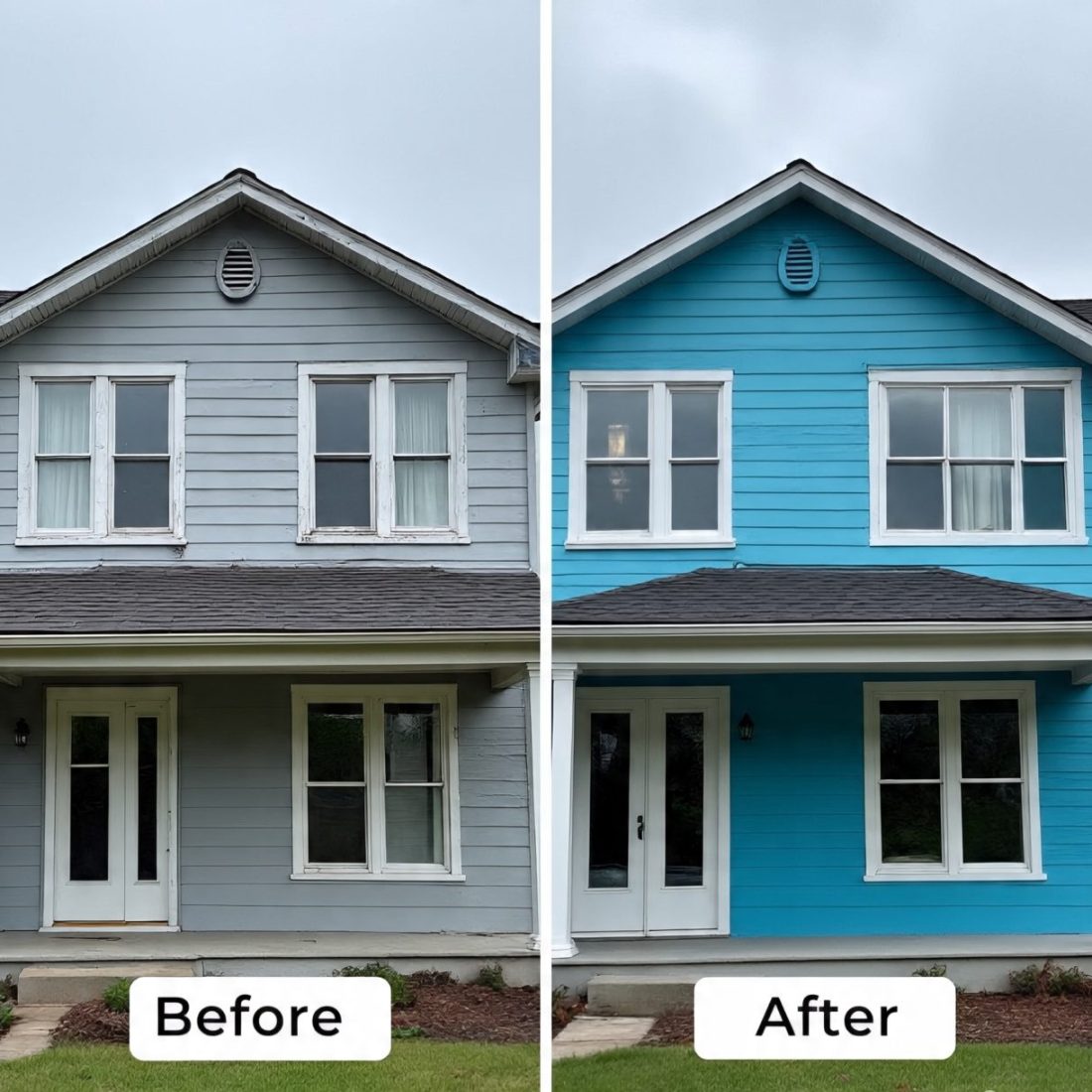 before-after painting