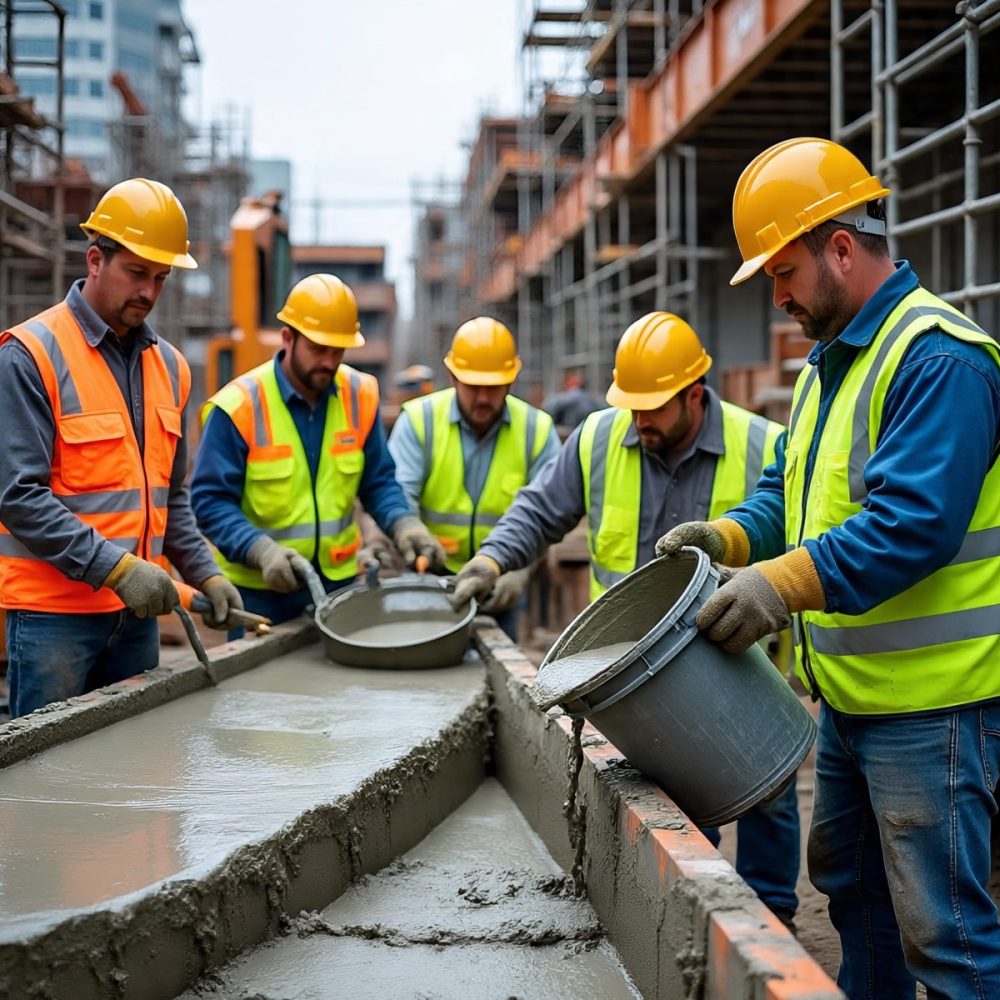 concrete work