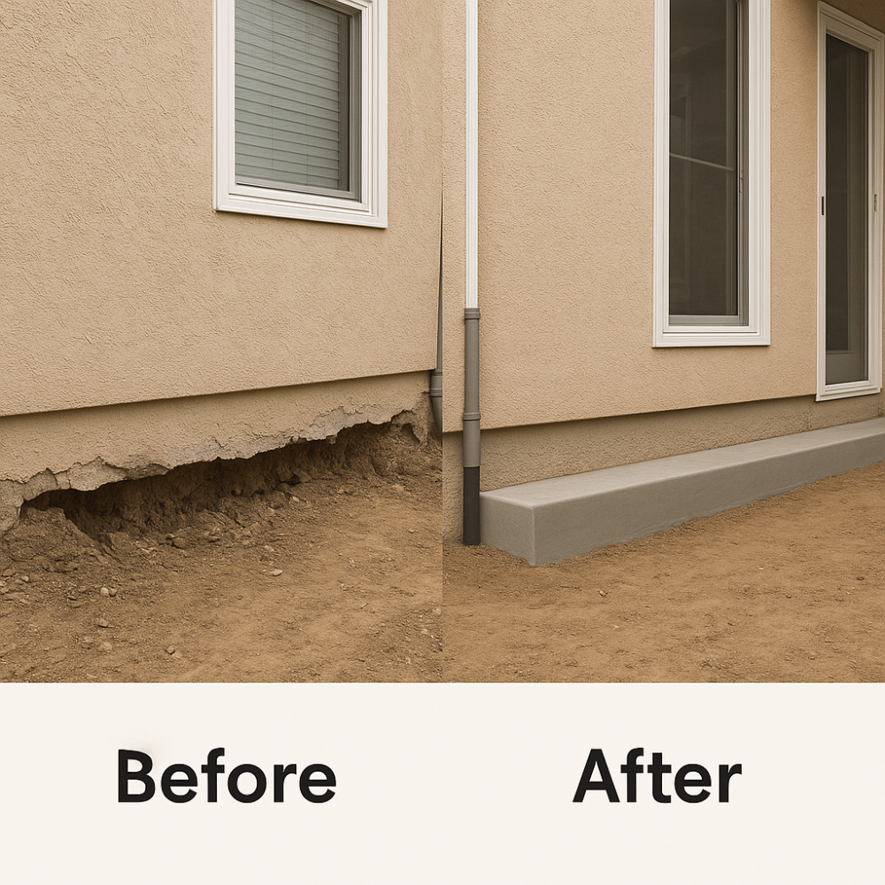 replacement before after