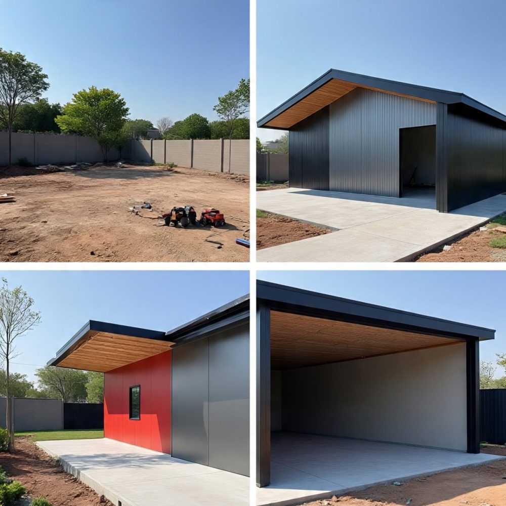 before after garage
