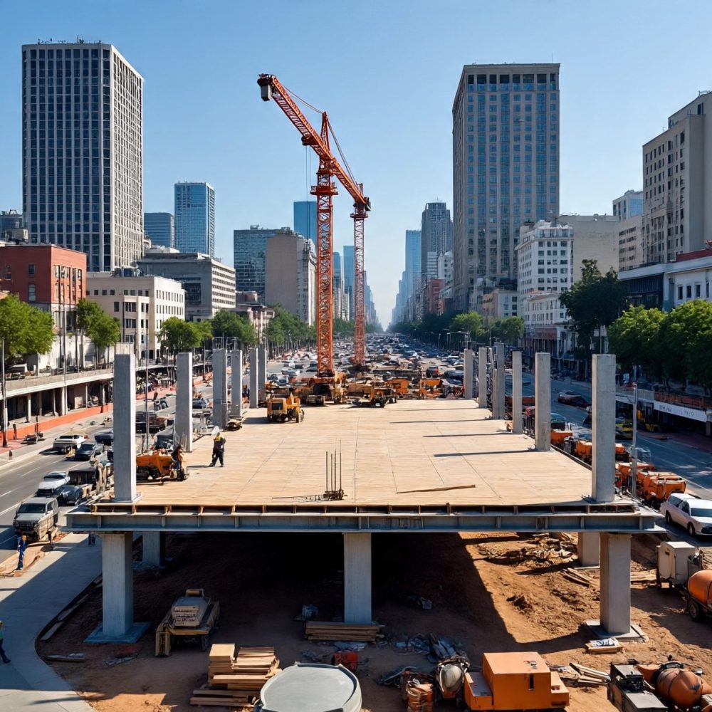 Los Angeles Building Construction System